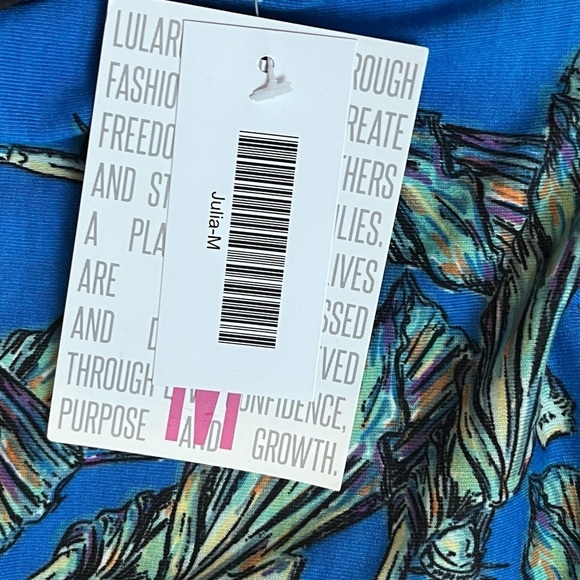 NWT LuLaRoe Julia Bodycon Sheath Dress Green Statue of Liberty Women’s Size Med - Picture 4 of 6